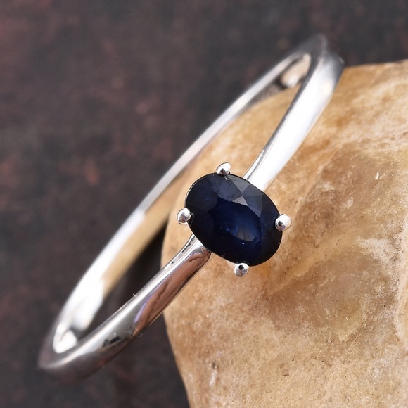 Jewelry - Kanchanaburi Blue Sapphire Sterling Silver